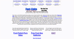 Desktop Screenshot of feet-links.com